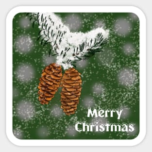 Merry Christmas Sticker